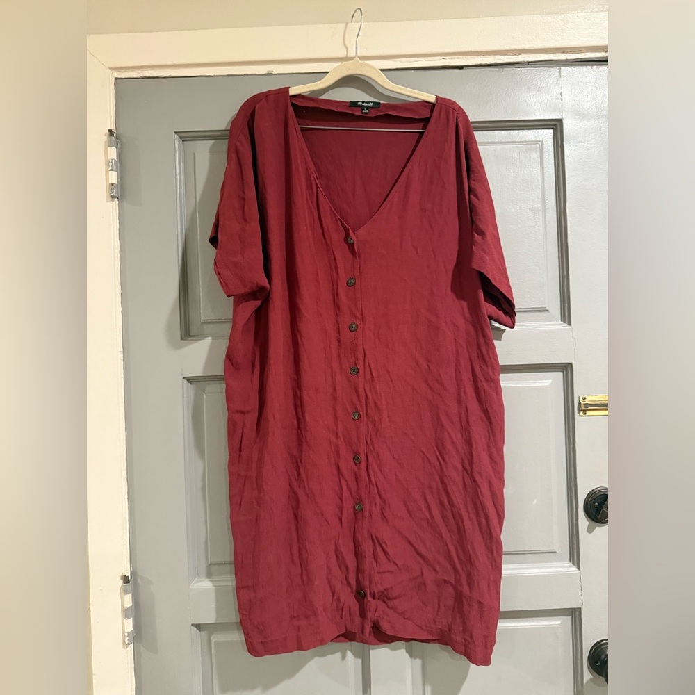 MADEWELL Dress Coverup Woman's L EUC